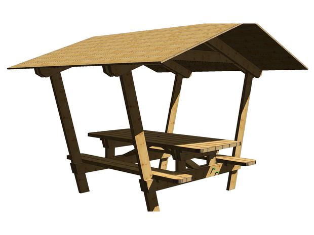 Table couverte
